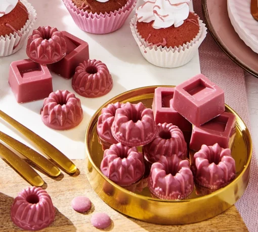 Ruby chocolate bon bons