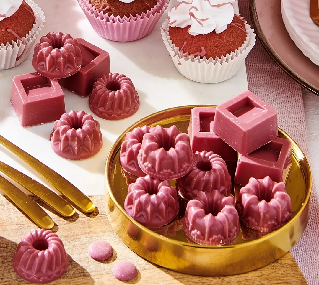 Ruby chocolate bon bons Ruby chocolate bon bons